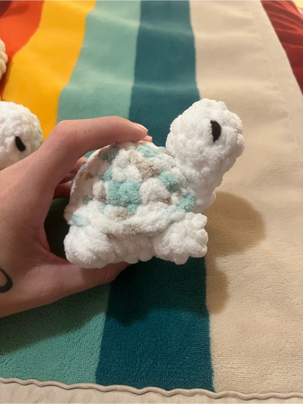 Plush Crocheted Turtle 🐢